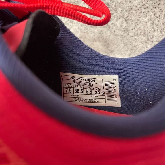 Brooks Launch 9 Running Shoes Pink Fuchsia Cobalt Size 7.5 - Picture 7 of 10